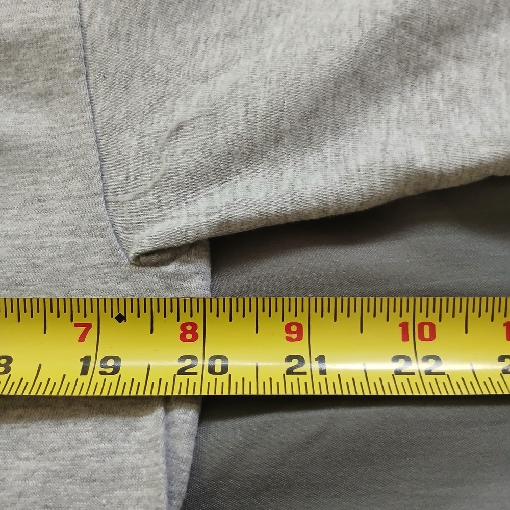 Coppertone T-Shirt Mens Medium Gray Ringer Graphic Hanes Beefy-T Y2K Retro - Picture 5 of 7